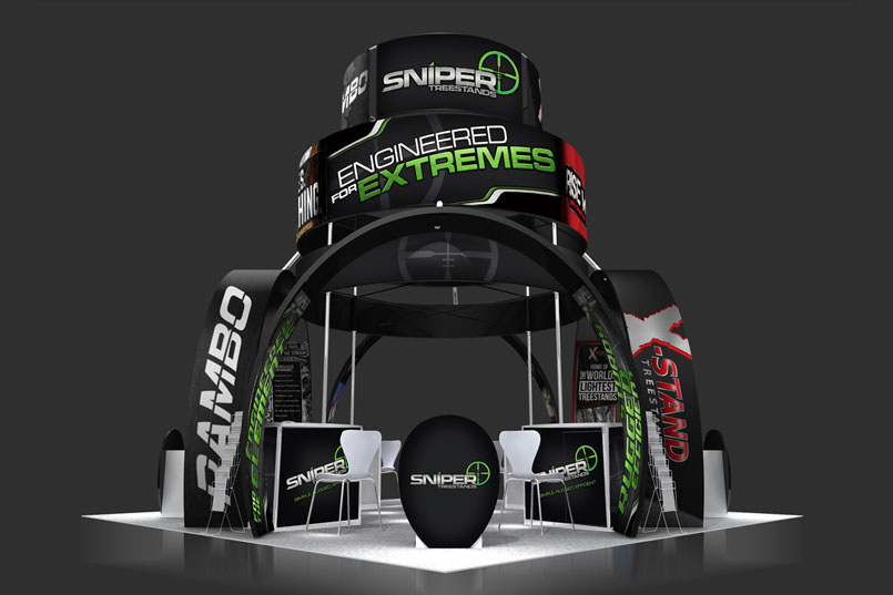 Alliance Outdoor Group booth design
