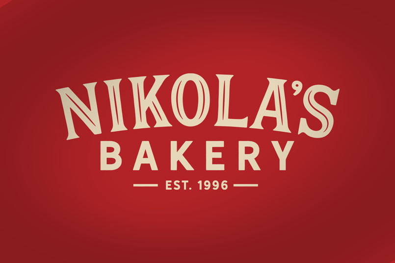 NIkola&apos;s Bakery logo design