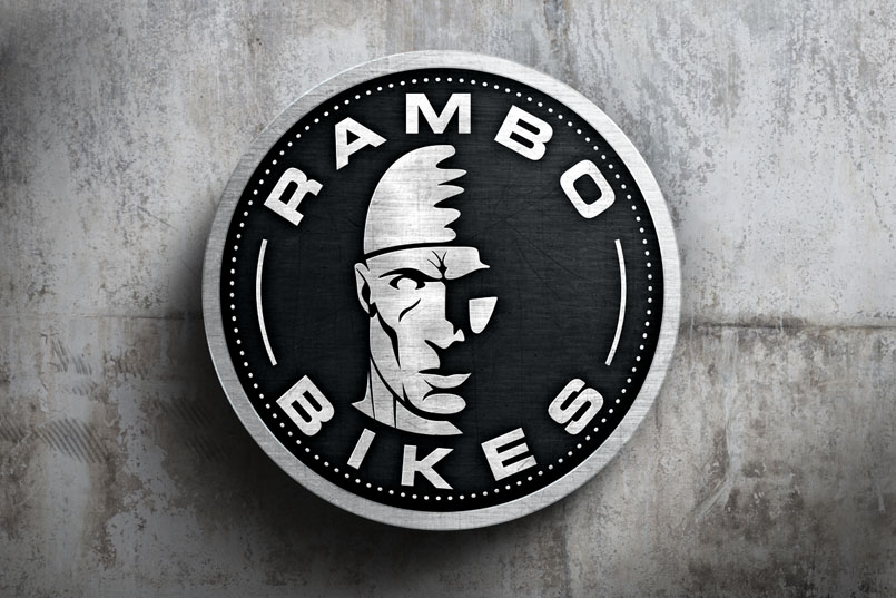 Rambo Bikes logo design